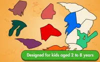 Halloween Shape Jigsaw Puzzles 🎃👻 game for kids Screen Shot 4