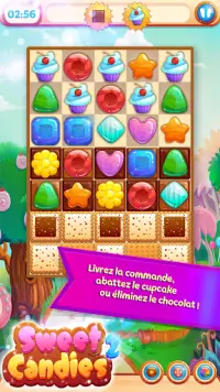 Sweet Candies 2 - Match 3 Screen Shot 2