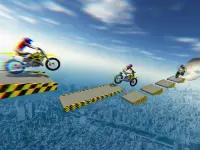 Biker Royale: Free Bike Stunts Racing Game 2019 Screen Shot 1