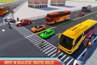 City Coach Bus Simulator Game Screen Shot 1