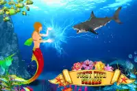 Cute Mermaid vs Sea Animals Screen Shot 9
