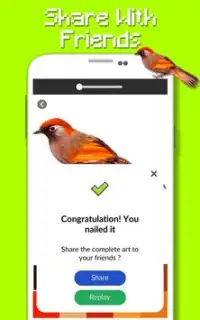 Bird Color By Number - Pixel Art Screen Shot 6