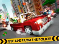 🚔 Robber Race Escape 🚔 Police Car Chase Runner Screen Shot 12