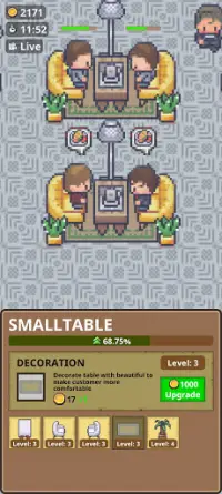 Idle Restaurant Empire - Tycoon Game Manager Screen Shot 5