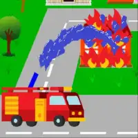 Fire Truck - Put out the Fire! Screen Shot 1