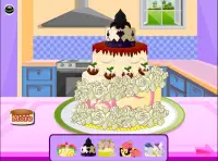 料理ゲームチョコレートケーキの装飾 Screen Shot 2