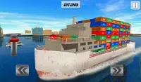 Navio carga simulador cidade game transporte carga Screen Shot 5