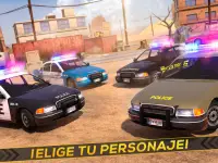 Coche Policial Corre Ladrón 🚨 Carreras Policía Screen Shot 8