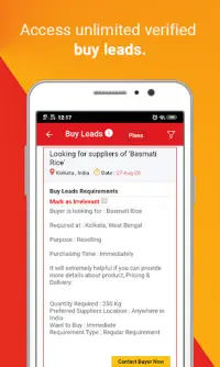 Tradeindia : Buyer Seller Online B2B Business App Screen Shot 4