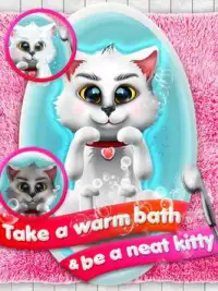 Kitty Pet Wash Dressup Game Screen Shot 1