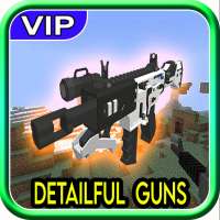 Detailful Guns Craft Mod for Minecraft PE