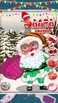 Santa Dressup - Anak Permainan Screen Shot 3