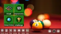 9 ball billiard offline online Screen Shot 0