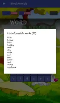 Word search for animals Screen Shot 3