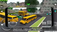 Simulateur de conduite d'autobus scolaire 3D Screen Shot 5