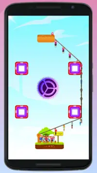 ROPE RESCUE ZIPLINE – UNIQUE PUZZLE GAME Screen Shot 5