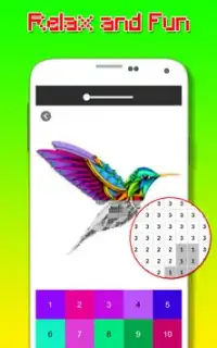 Color de la mandala por número - Pixel Art Screen Shot 4
