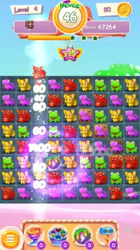 Jelly Pets: Amazing Match 3 Screen Shot 1