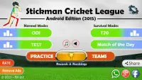 Stickman Cricket League (SCL) Screen Shot 8