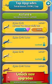 Airfield Tycoon Clicker Game Screen Shot 13