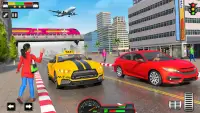 Crazy Car Driving Taxi Game Screen Shot 0