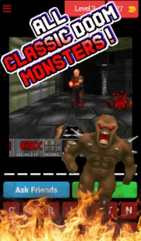 Doom Monsters - Guess The Monster : Classic Doom Screen Shot 1
