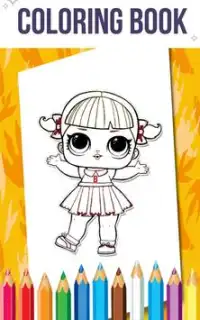 How to color LOL Doll surprise -ball surprise Screen Shot 1