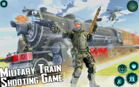 Military Train Shooting Game: Euro Train Simulator Screen Shot 8