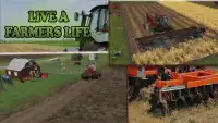 Farm Tractor Harvest Sim 17 Screen Shot 4