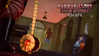 Evil Horror Clown - Escape Pennywise Horror games Screen Shot 5