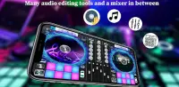 Dj Mixer Pro Equalizer & Bass Effects audio remix Screen Shot 0