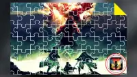 Anime Jigsaw Puzzles Games: Attack Titan Puzzle Screen Shot 1