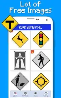 Signalisation routière couleur par numéro Screen Shot 1