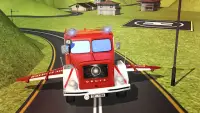 Flying Firefighter Truck 2016 Screen Shot 5