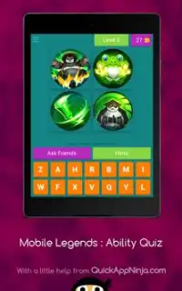 Mobile Legends : Ability Quiz Screen Shot 14
