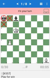 Finali di scacchi principianti Screen Shot 1