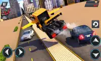 Modern Flying Truck Sim 3D Screen Shot 1