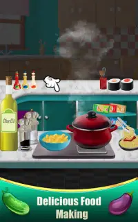 🍝 Makarna Craze Pişirme: Make Makarna Makinası Gı Screen Shot 2