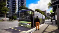 Bus Games 3D City Driving 2023 Screen Shot 1