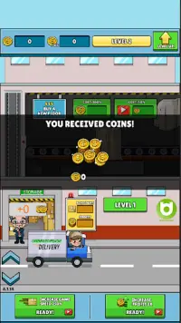 Idle Delivery Tycoon Screen Shot 1
