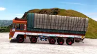 Indian Cargo Truck Driver 3D 2021:New Truck Games Screen Shot 1