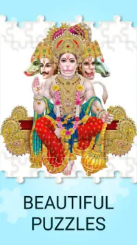 Jeux de puzzles de dieux hindous Screen Shot 2