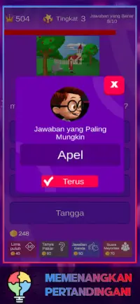 Permainan Trivia: Tes Kuis Screen Shot 4