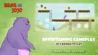 Bear Jojo Fun Tale Arcade Adventure Cartoon Game Screen Shot 2