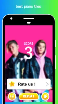 Piano Tiles Game For Marcus & Martinus Screen Shot 0