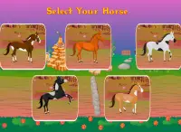 Horse Racing Mania - Girl game Screen Shot 5
