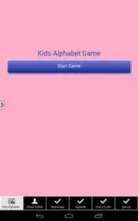 Kids Alphabet Game Screen Shot 0