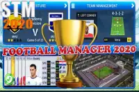 Soccer Top Manager 2020 - Pertandingan Sepak Bola Screen Shot 1
