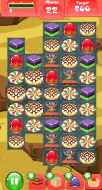 Cake Yummy Swap – Cake Match 3 Sliding Puzzle Screen Shot 2