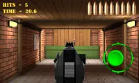 Pistola atirando no alvo. Simulador de armas. Screen Shot 5